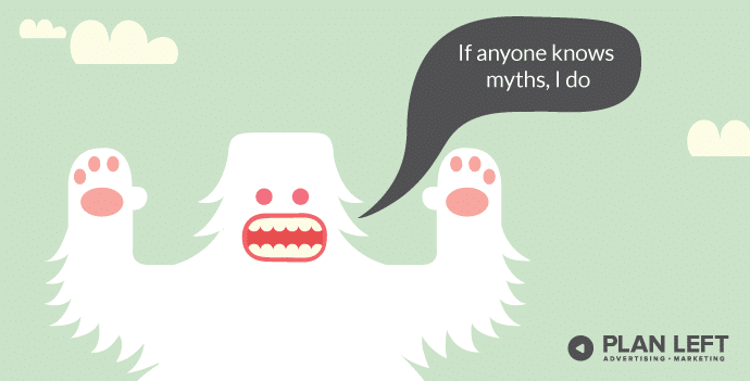 If Anyone Knows Myths, I Do with an character Yeti.
