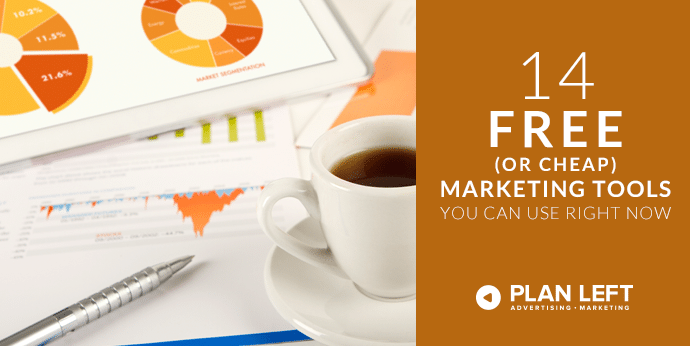 14 Free (or Cheap) Marketing Tools You Can Use Right Now