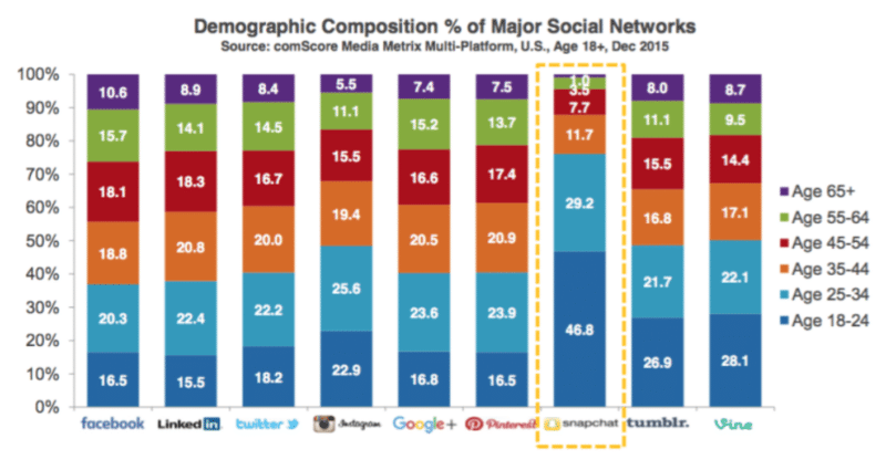 social marketing demographics