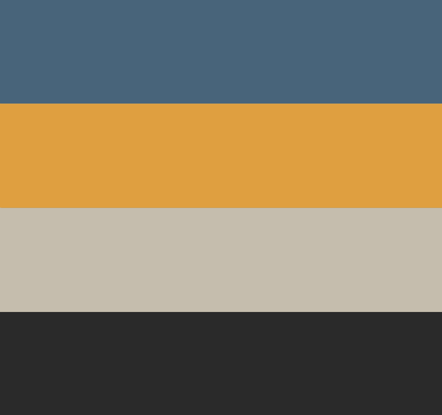 Blue, yellow, grey and black colored horizontal strips depicting Guardian Access Solutions brand colors