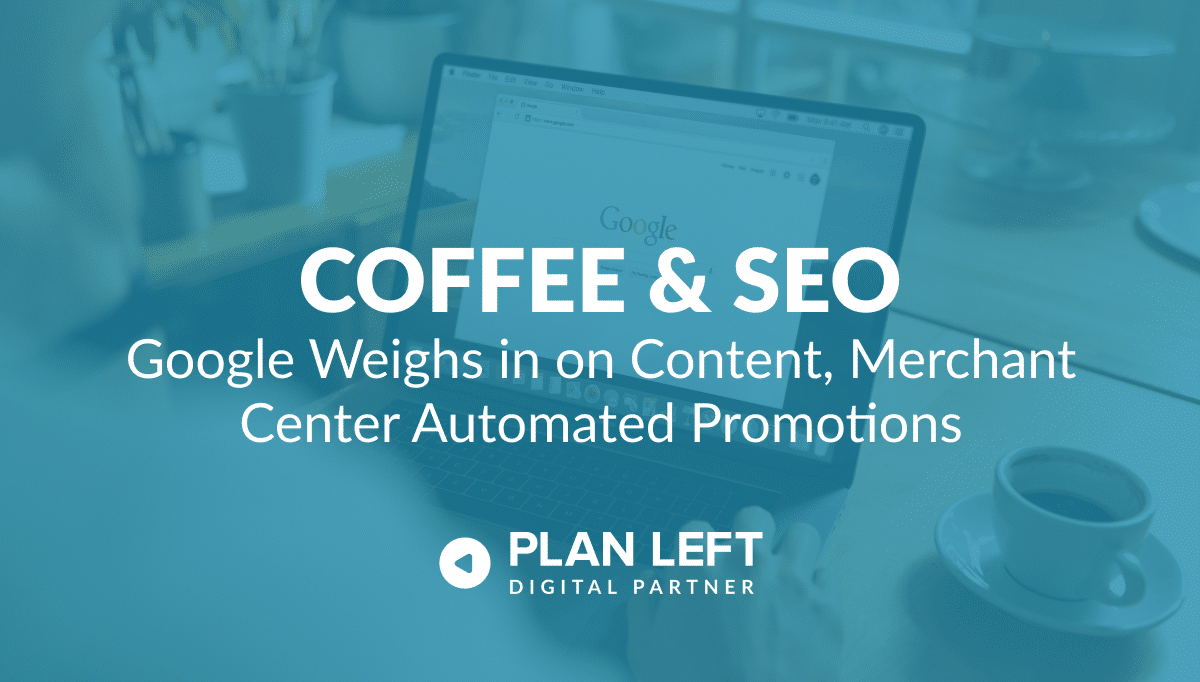 Google on Content – Merchant Center Automated Promotions