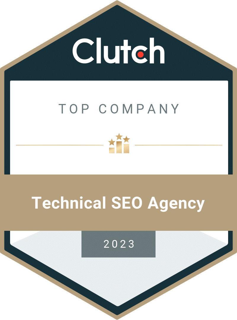 Clutch Award for Top Company Technical SEO Agency