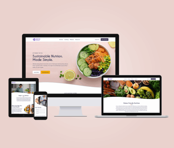 Dietitian Group Launch Stunning Branded Website