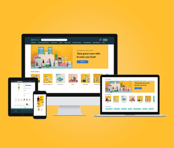 Medly Pharmacy Receive Custom Medical eCommerce